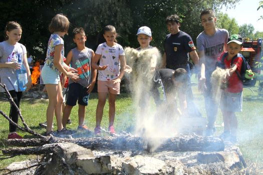 Gyerekekkel az erdők tűzvédelméért