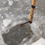 Kellően vastag már Velencei-tó jege, de veszélyes rálépni