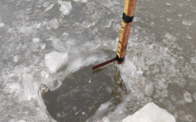 Már rá lehet lépni a Velencei-tó jegére, de nagyon figyelni kell!