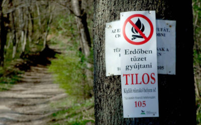 Figyeljünk a tűzgyújtási tilalomra!