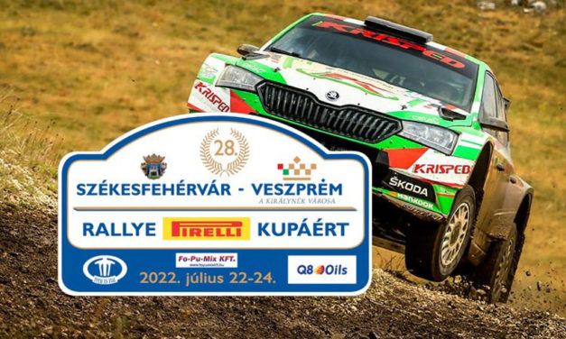 Hétvégén jön a Székesfehérvár – Veszprém Rallye