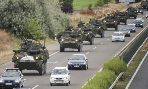 Katonai konvojokra kell számítani az utakon péntekig