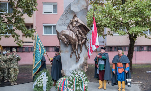 Rákóczi-emlékművet avattak Székesfehérváron