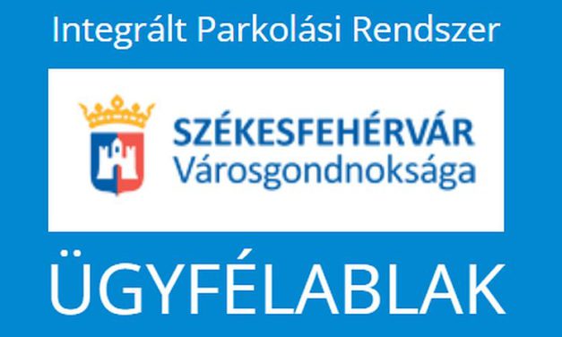 Január utolsó hetében hosszabbított nyitvatartással működik a parkolási ügyfélszolgálat Fehérváron