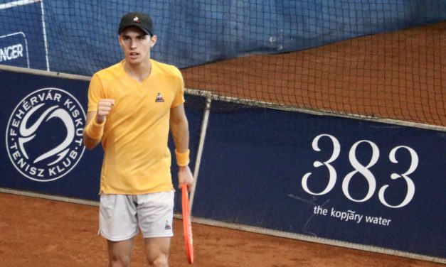 Tenisz: Piros győzelemmel kezdett a fehérvári tornán