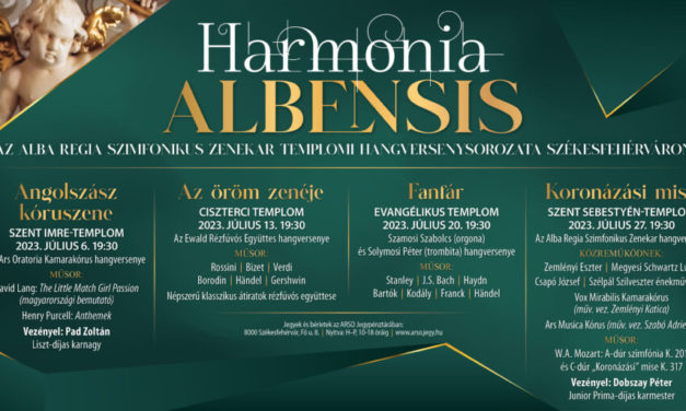 Csütörtökön folytatódik a Harmonia Albensis