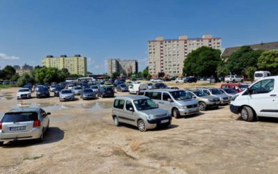 Munkavégzés miatt hétfőn egy napra lezárják a murvás parkolót
