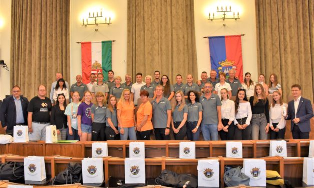 Polgármesteri fogadás az atlétikai vb fehérvári résztvevőinek