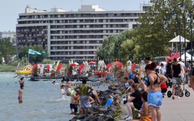 Nem tolongtak a turisták a Balatonon a nyáron