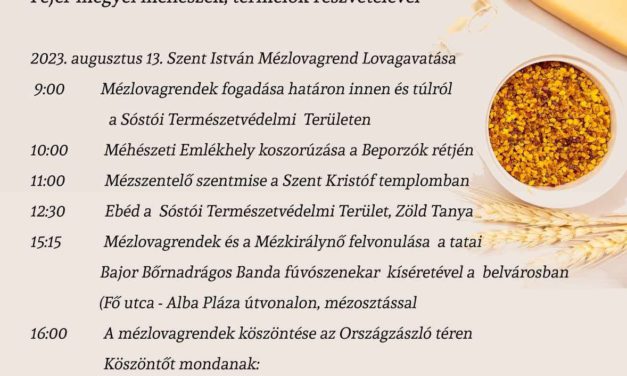 Idén is lesz Fehérvári Mézünnep az Országzászló téren