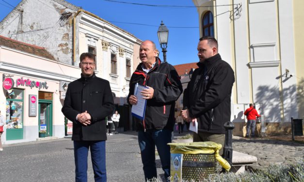 Indul a közterületi szelektív hulladékgyűjtés Fehérváron