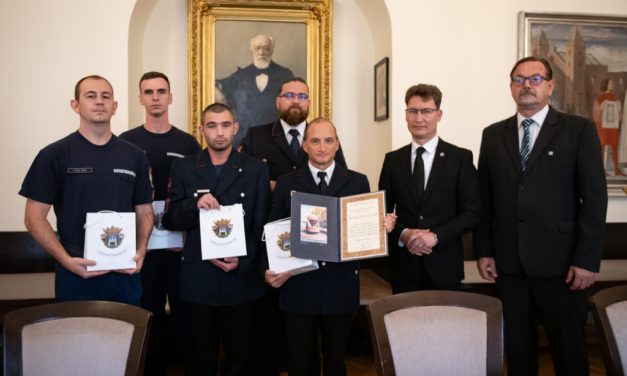 Polgármesteri elismerés a börgöndi tragédiánál beavatkozó tűzoltóknak