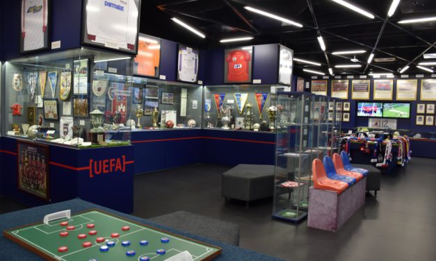 UEFA-kupa döntős legendákat „igazolt” a Vidi múzeum!