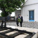Néma koszorúzás a holokauszt magyarországi áldozatainak emléknapján