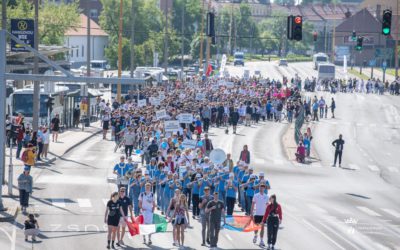 Sportmajális: szakaszos lezárások a felvonulás útvonalán