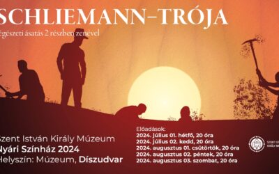 Schliemann Trójája újra a múzeum díszudvarán