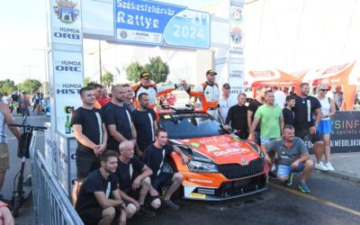 A Velenczei – Vánsza páros nyerte a Székesfehérvár Rallye-t