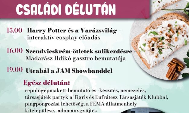 Kisfaludi suliindító Harry Potter varázsvilágával