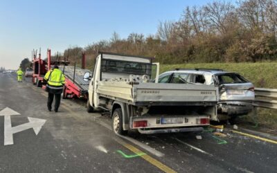 Több jármű ütközött az M7-esen Fehérvárnál