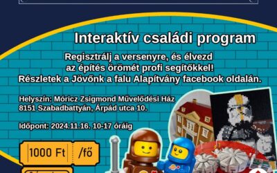 LEGO kiállítás és építő verseny lesz Szabadbattyánban