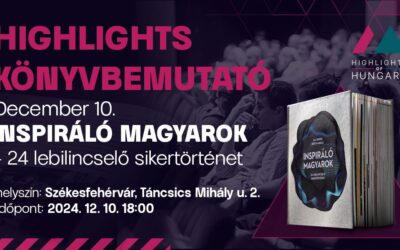 Inspiráló magyarok – kötetbemutató kedden az MCC-ben