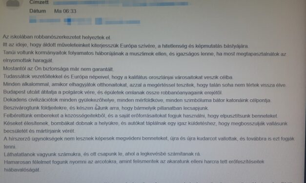 Két fehérvári iskola is érintett az országos bombafenyegetésekben