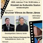 Két ismert református lelkész lesz a Közéleti és Kulturális Szalon vendége