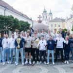 A Városházán ünnepelték a MÁV Előre bajnok röpiseit