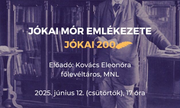 Jókai a Levéltárban