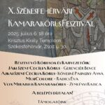 Székesfehérvári Kamarakórus Fesztivál – immár a tizedik alkalommal