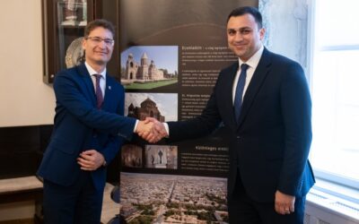 Az örményországi Etchmiadzin városa lett Fehérvár legújabb partnertelepülése
