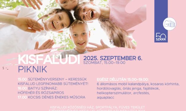 Családi Piknik lesz szombaton Kisfaludon