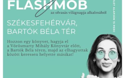 Olvasás világnapja: Könyves Flashmob a Bartók téren