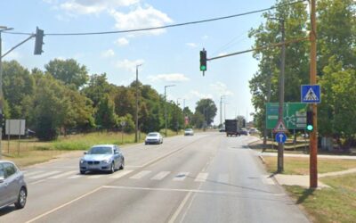 Ideiglenesen kikapcsolnak két jelzőlámpát pénteken a Seregélyesi úton