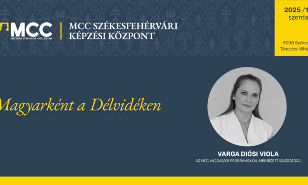 Magyarként a Délvidéken – folytatódik az MCC ismeretterjesztő programsorozata
