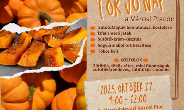 TÖK jó nap! Pénteken minden formában „tökölnek” a piacon