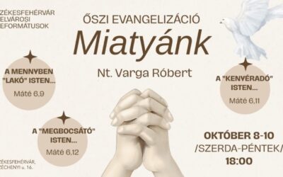 Őszi előadás-sorozat a Miatyánkról