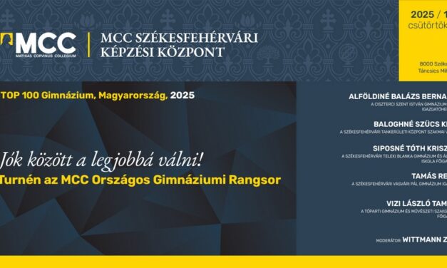 Jók között a legjobbá válni! – Turnén az MCC Országos Gimnáziumi Rangsor
