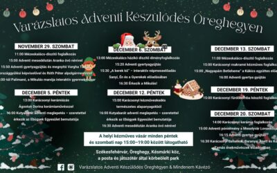Szombaton kezdődik a Varázslatos Adventi Készülődés Öreghegyen
