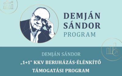 Megjelent a felhívás: a vidéki vállalkozások beruházásait támogatja a Demján Sándor 1+1 Program új üteme