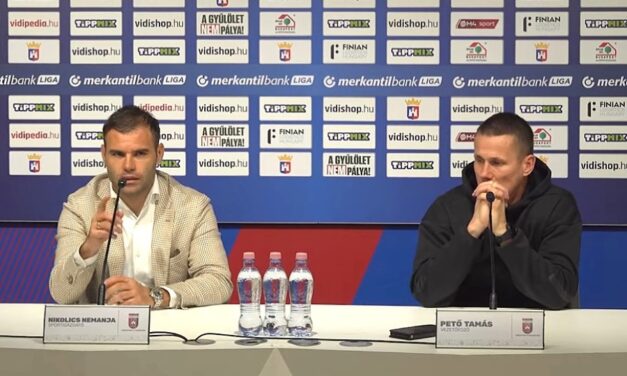 Vidi: Nikolics és Pető is nagy lendülettel és hittel látott munkához