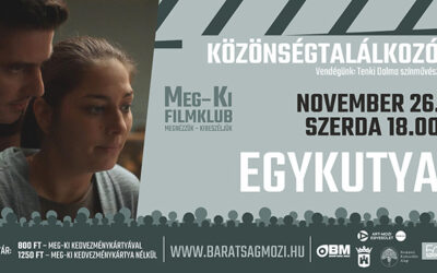 Egy este, négy sors – az Egykutya című alkotást láthatják a filmklub nézői