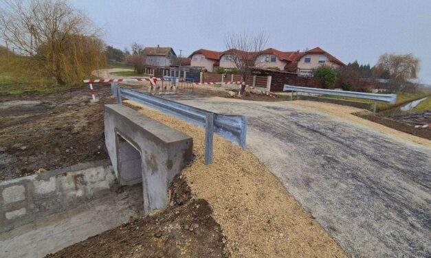 Elkészült az Aradi utcai csőáteresz Fehérváron