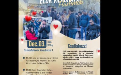 Éneklős flashmobra várnak mindenkit Fehérváron a Városház téren a fogyatékossággal élő emberek világnapján