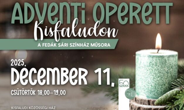 Népszerű operett dallamok Kisfaludon