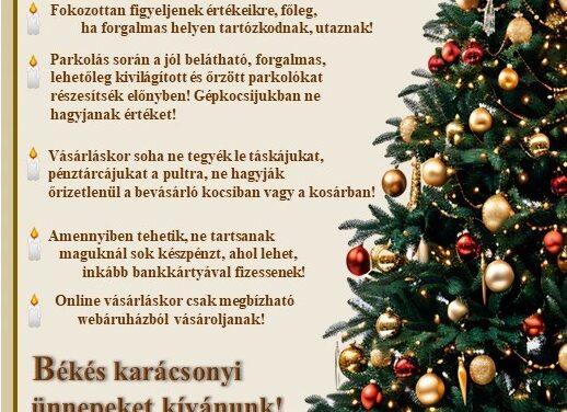 Advent idején is biztonságban