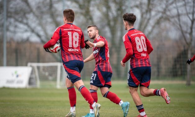 Vidi: levezető tesztelés a Haladás ellen, 3-2-es sikerrel