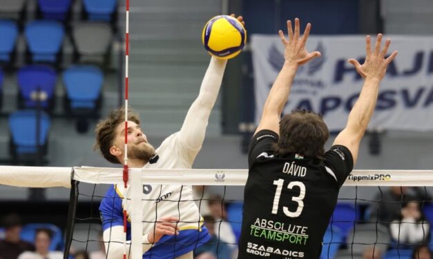 Férfi röpi: a Kaposvár hibázott, a MÁV Előre kapta a 3 pontot!