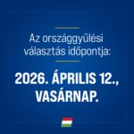 Április 12-én lesz az országgyűlési választás
