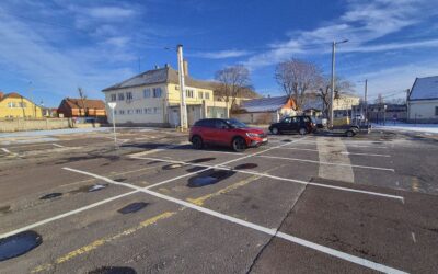 Már használható az új 133 férőhelyes, ingyenes parkoló a Sörház téren